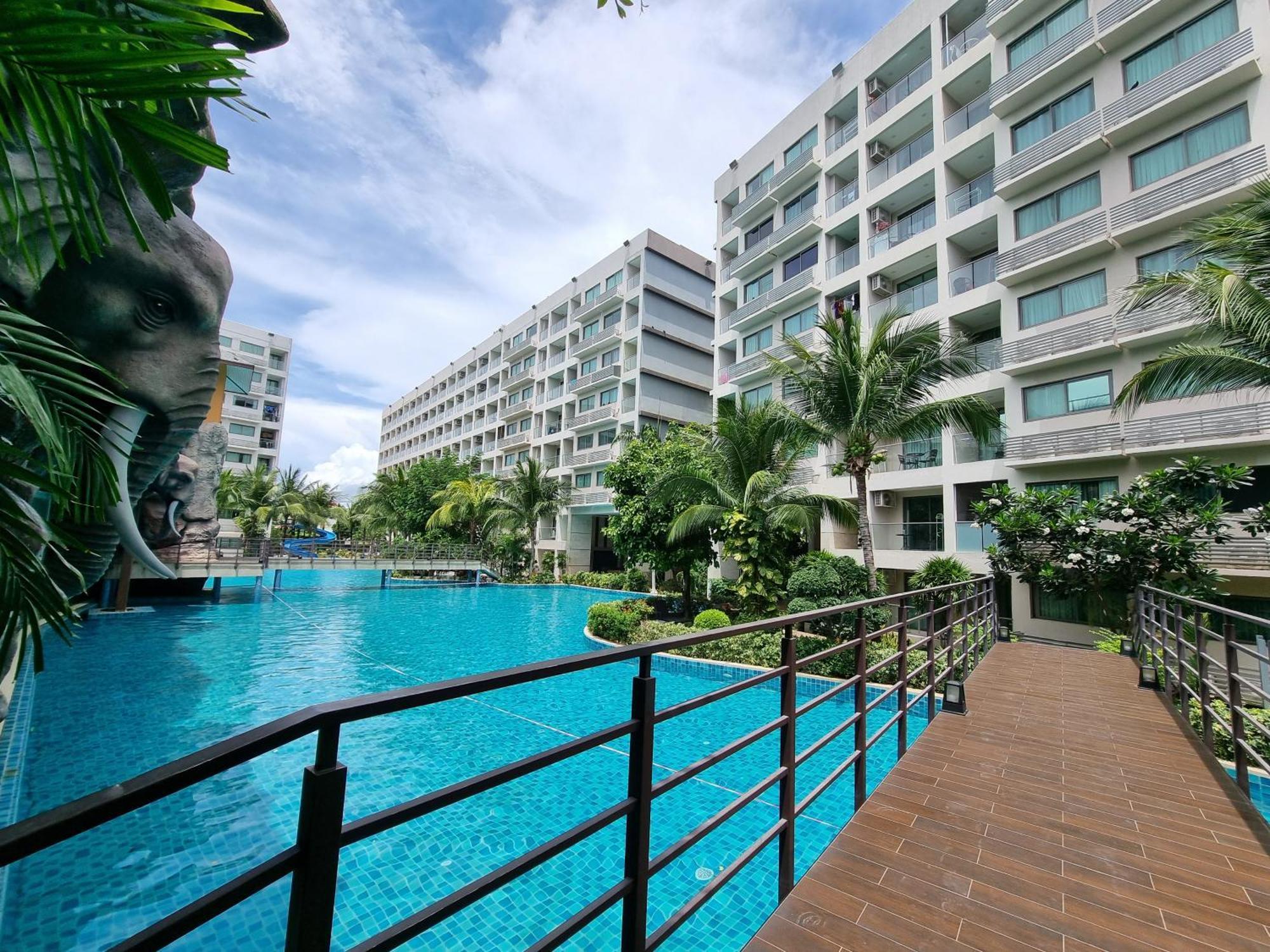 Laguna Beach Condo Resort 3 Maldives Pattaya Pool View ลากูน่า บีช คอนโด รีสอร์ต 3 พัทยา Jomtien Beach Exterior foto