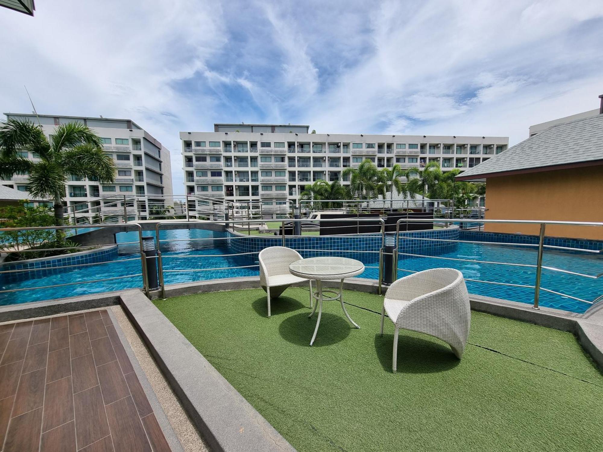 Laguna Beach Condo Resort 3 Maldives Pattaya Pool View ลากูน่า บีช คอนโด รีสอร์ต 3 พัทยา Jomtien Beach Exterior foto